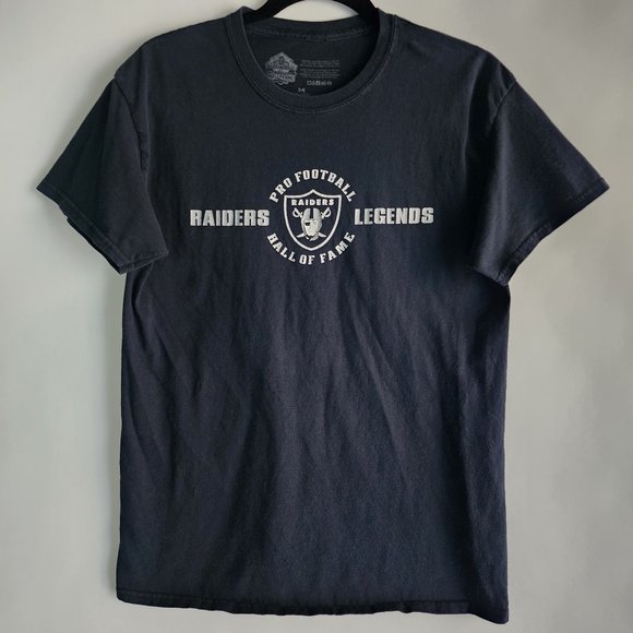 NFL Hall Of Fame Raiders Legends Pro Football Mens Medium Short Sleeve T Shirt - Picture 1 of 9
